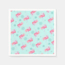 Search for christmas flamingo napkins Christmas in july