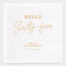 Recherche de anniversaire de 65 ans serviettes Pour tous