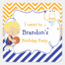 Search for boys basketball stickers Birthday