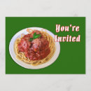 Search for spaghetti invitations Party