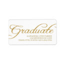 Search for graduation announcement return address labels Modern
