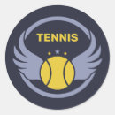 Search for tennis stickers Illustration