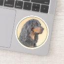 Recherche de gordon setter autocollants Dog