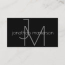 Search for black and white business cards Consultant