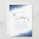 Search for shades of blue wedding invitations Elegant