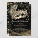 Search for adult masquerade party invitations Celebration