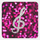 Recherche de music note autocollants Chanteur