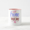 Search for home is where the heart mugs Mom