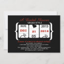 Recherche de casino bridal shower invitations Bride