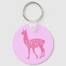 Search for funny llama keychains Pink