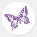 Recherche de papillon violet autocollants Joint d'enveloppe