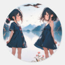 Search for mirrored stickers Anime