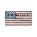 Search for american flag return address labels Patriotic