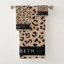 Search for leopard print bath towels Safari animals