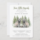 Search for raccoon invitations Rustic
