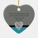 Search for bible verses heart shaped ceramic ornaments Jesus
