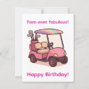 Search for golf cart cards Pink