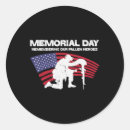 Search for fallen heros stickers Flag