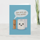 Search for toilet humor cards Cute
