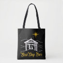 Search for christmas nativity tote bags Jesus