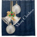 Search for silver christmas shower curtains White
