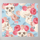 Search for skulls roses posters Seamless