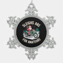 Search for biker ornaments Santa