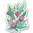 Search for cut flower stickers Leaves