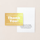 Search for gold foil thank you cards Minimal