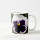 Search for purple pansy mugs White