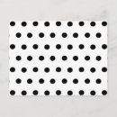 Search for black and white polka dots postcards Bold