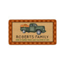 Search for truck return address labels Farmhouse