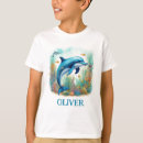 Search for marine kids tshirts Watercolor