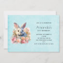 Search for pastel easter invitations Rabbit
