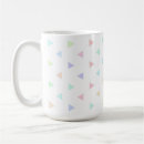 Search for triangle pattern mugs Cute