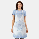 Search for blue snowflake aprons Winter
