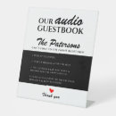 Search for audio guestbook wedding signs Elegant