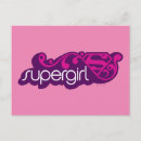 Recherche de bouclier de s cartes postales Supergirl