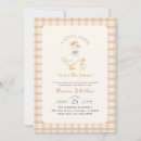 Search for gingham baby shower invitations Country