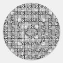 Search for black and white art stickers Hand drawn