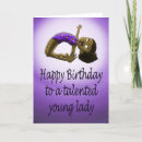 Search for gymnast birthday cards Girl