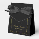 Search for bride and groom favour boxes Modern minimalist