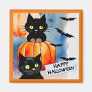 Recherche de chat noir de halloween magnets Unique