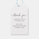 Recherche de mariage étiquettes cadeau Script