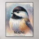 Search for chickadee art Maine