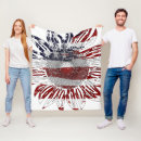 Search for blue and white stripes blankets Red