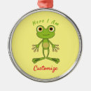 Search for cute frog ornaments Toad