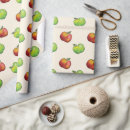 Recherche de pomme verte papier cadeau Rouge
