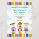 Recherche de superhero invitations Filles