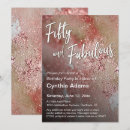 Search for red fifty and fabulous invitations Modern